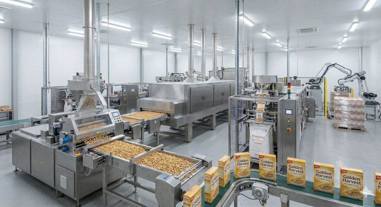 Food processing industry production line