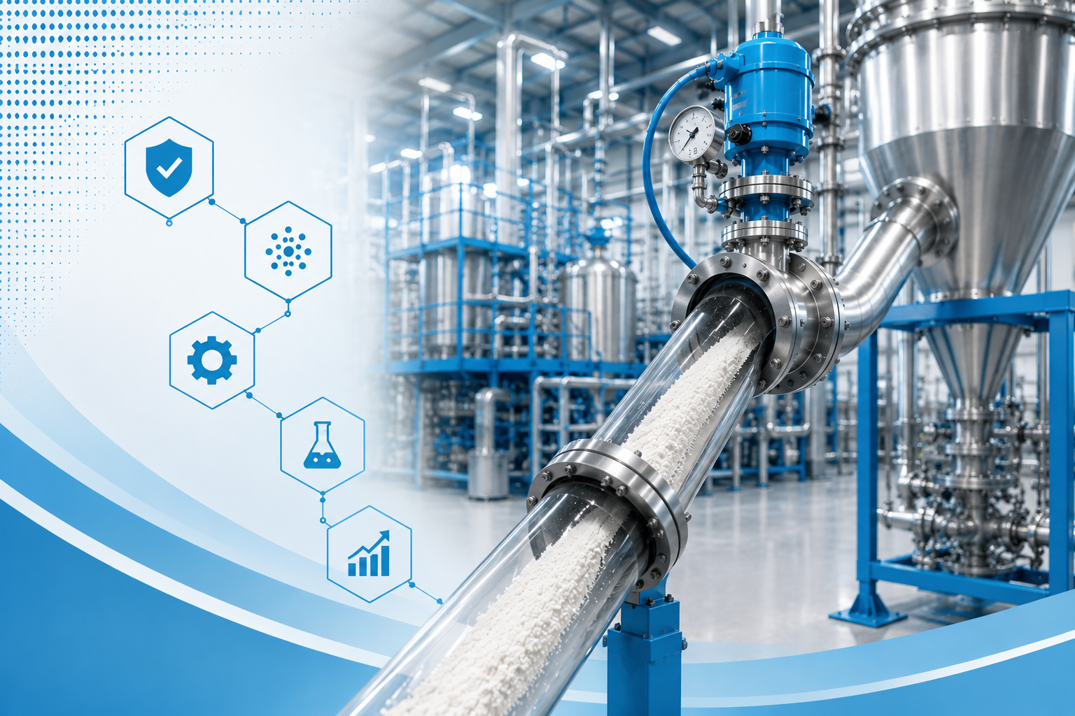 Why the Chemical Industry Relies on Pneumatic Conveying