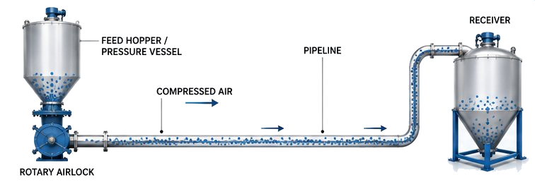 Positive Pressure Systems (Pressure Conveying)