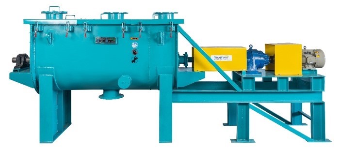 Comparison between pneumatic conveying system and mechanical conveyor showing material handling methods